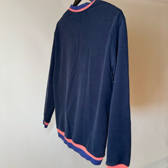 MUKZIN “Superhero” Navy Studded Sweater - Picture 5 of 6